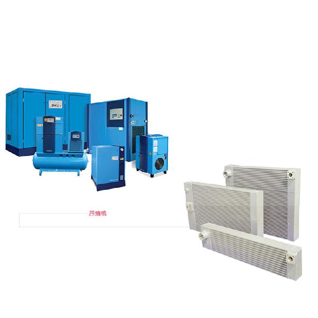 大部分熱量是經板翅式換熱器的翅片經過平板傳遞